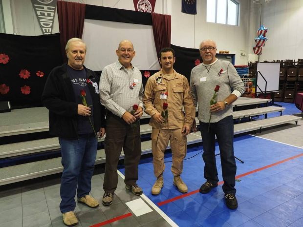 Second-graders host special guests on Veterans Day